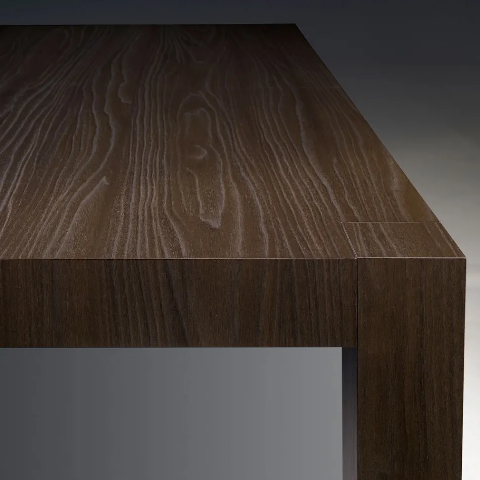 Rozkládací stůl vyrobený ze skládacího melaminu Made in Italy - Oky Viadurini