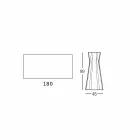 Vysoký stůl s deskou HPL a základnou z polyethylenu vyrobený v Itálii - Tinuccia Viadurini