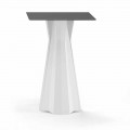Vysoký stůl s deskou HPL a základnou z polyethylenu vyrobený v Itálii - Tinuccia