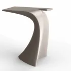 Design vysoký venkovní stůl H 100 cm, z polyethylenu, Wing Vondom Viadurini