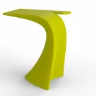 Design vysoký venkovní stůl H 100 cm, z polyethylenu, Wing Vondom Viadurini