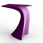 Design vysoký venkovní stůl H 100 cm, z polyethylenu, Wing Vondom Viadurini