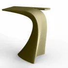Design vysoký venkovní stůl H 100 cm, z polyethylenu, Wing Vondom Viadurini