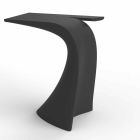 Design vysoký venkovní stůl H 100 cm, z polyethylenu, Wing Vondom Viadurini