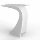 Design vysoký venkovní stůl H 100 cm, z polyethylenu, Wing Vondom Viadurini