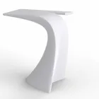 Design vysoký venkovní stůl H 100 cm, z polyethylenu, Wing Vondom Viadurini