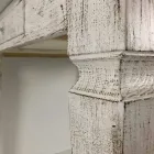 Roztažitelný řemeslný stůl až do 170 cm ve dřevě vyrobeném v Itálii - Marseille Viadurini