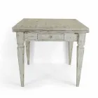 Roztažitelný řemeslný stůl až do 170 cm ve dřevě vyrobeném v Itálii - Marseille Viadurini