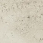 Stůl s dřevěnou základnou a světlou travertinovou keramickou deskou - Infinity Viadurini