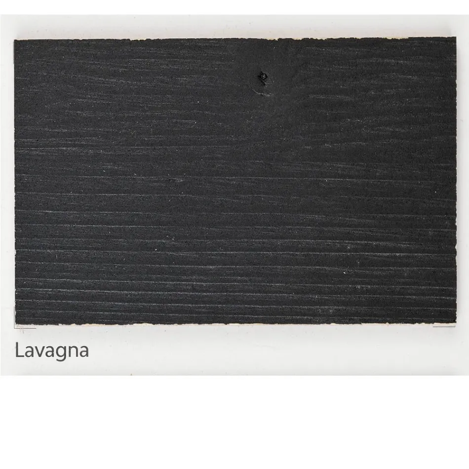 Stůl s pokovenou deskou z masivního dubu a podnoží z křišťálu Made in Italy - Noelia Viadurini