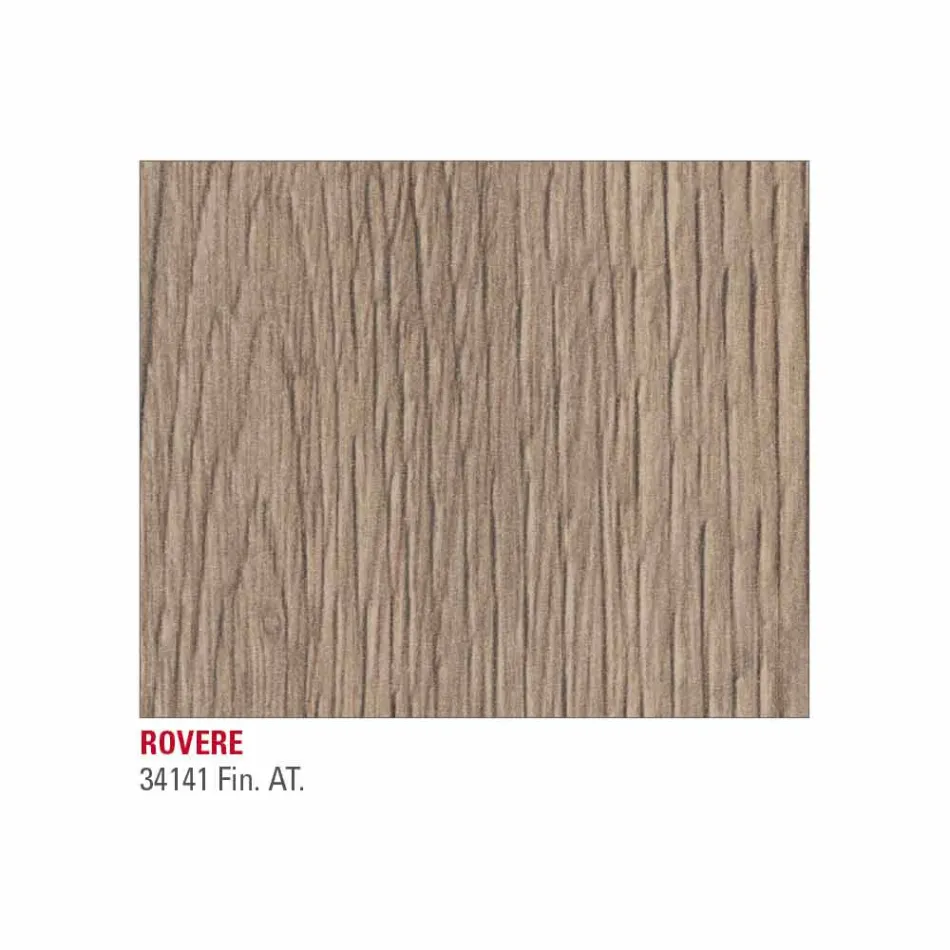 Stůl s výsuvnou deskou až 334 cm Wood Effect Made in Italy - Bavorsko Viadurini