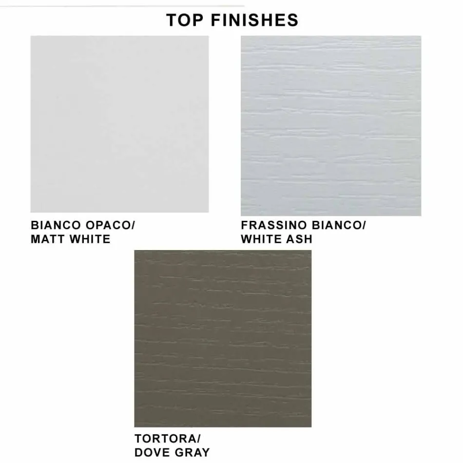 Rozšiřitelný konzolový stůl až do 325 cm z melaminu Made in Italy - Settimmio Viadurini