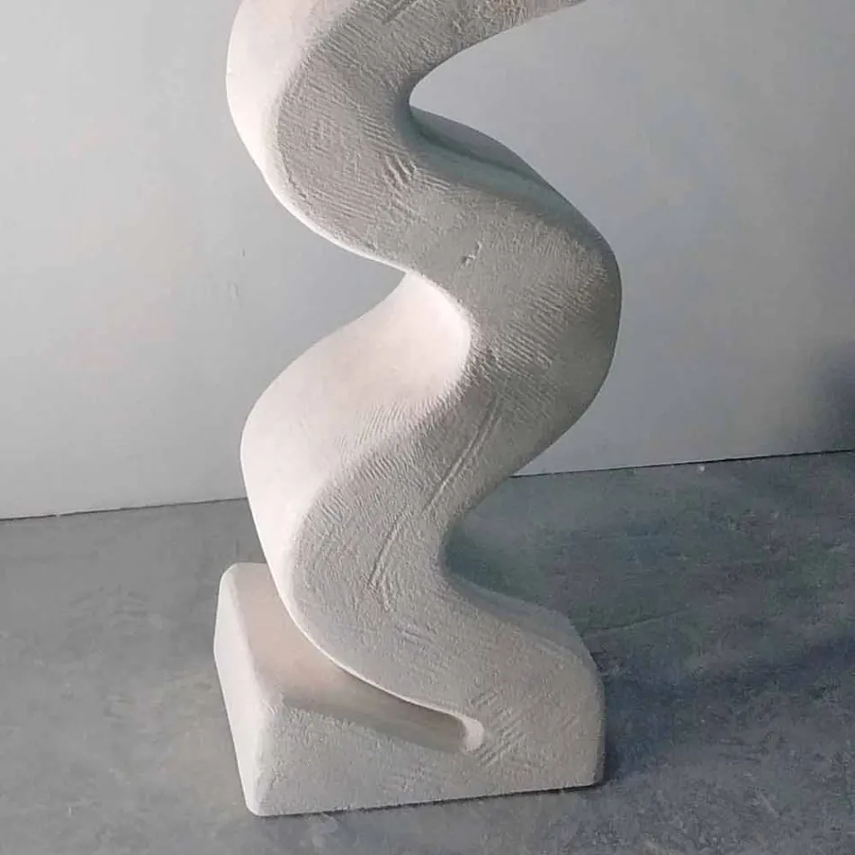 Kulatý stůl z kamene a designu Babylas Viadurini