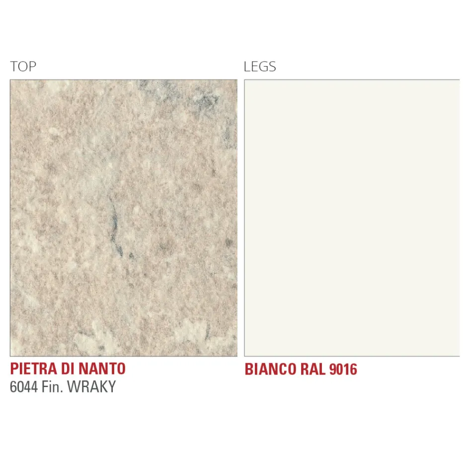 Rozkládací kuchyňský stůl až 240 cm z jemného HPL Made in Italy - Jupiter Viadurini