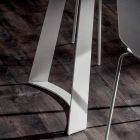 Kuchyňský stůl z HPL s kovovou základnou Fine Made in Italy - Pinocchio Viadurini