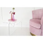 Designový konferenční stolek z průhledného nebo uzeného plexiskla - Draco Viadurini