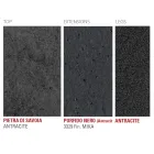 Rozkládací kuchyňský stůl z jemné laminované keramiky Made in Italy - Efisto Viadurini