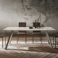 Vysoce kvalitní kuchyňský stůl s laminátovou deskou Made in Italy - Lingotto