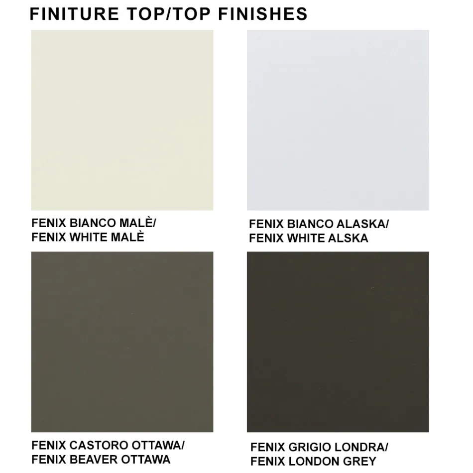 Kuchyňský stůl Fenix Rozkládací až na 300 cm Vyrobeno v Itálii - Grotta Viadurini