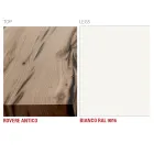 Kuchyňský stůl ze dřeva a kovu Vyrobeno v Itálii, vysoká kvalita - Dotto Viadurini