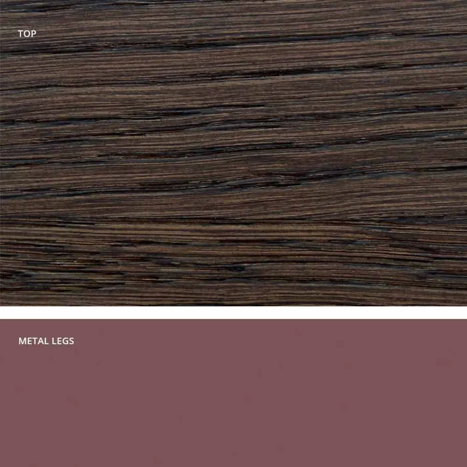 Vyrobeno v Itálii design masivního kuchyňského stolu, Dionigi Viadurini