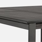 Rozkládací venkovní stůl až 160 cm z hliníku, Homemotion - Andries Viadurini