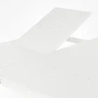 Rozkládací venkovní stůl až 160 cm z hliníku, Homemotion - Andries Viadurini