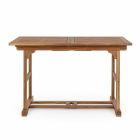 Roztažitelný venkovní stůl až 160 cm v akátovém dřevě - cloud Viadurini