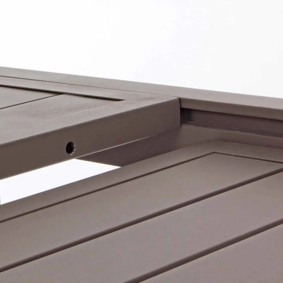 Roztažitelný venkovní stůl až do 240 cm z hliníku, Homemotion - Arold Viadurini