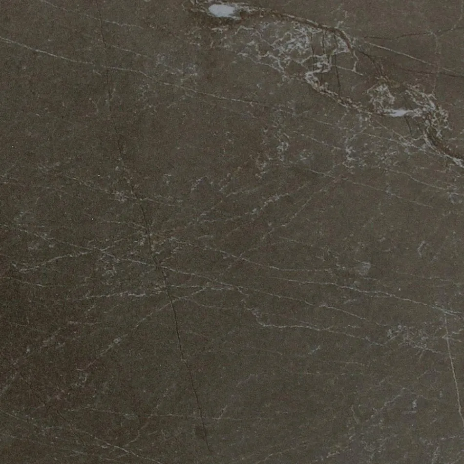 Venkovní stůl s dřevěnou základnou a keramickou deskou Pulpis Brown - Infinity Viadurini