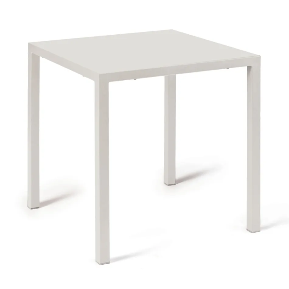 Venkovní stůl s pozinkovanou ocelovou konstrukcí Made in Italy - Azul Viadurini