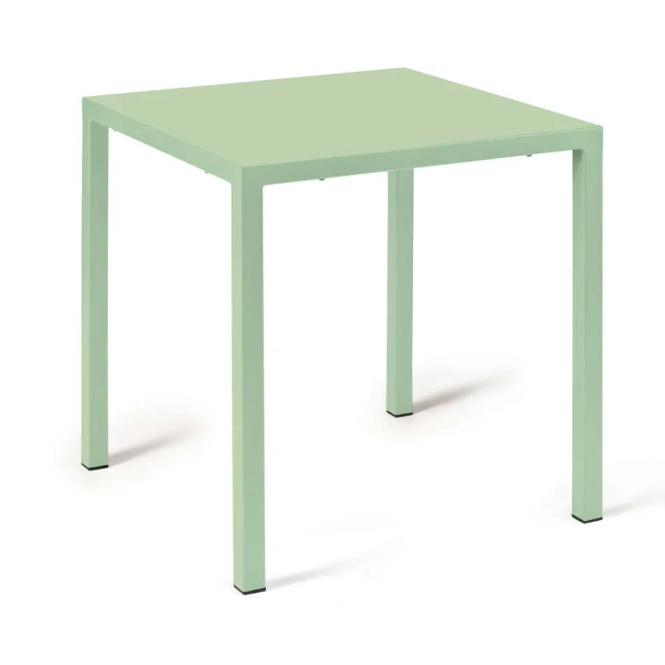 Venkovní stůl s pozinkovanou ocelovou konstrukcí Made in Italy - Azul Viadurini