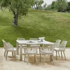 Outdoor Table Top Hpl nebo Ceramic Made in Italy - Plinto by Varaschin Viadurini