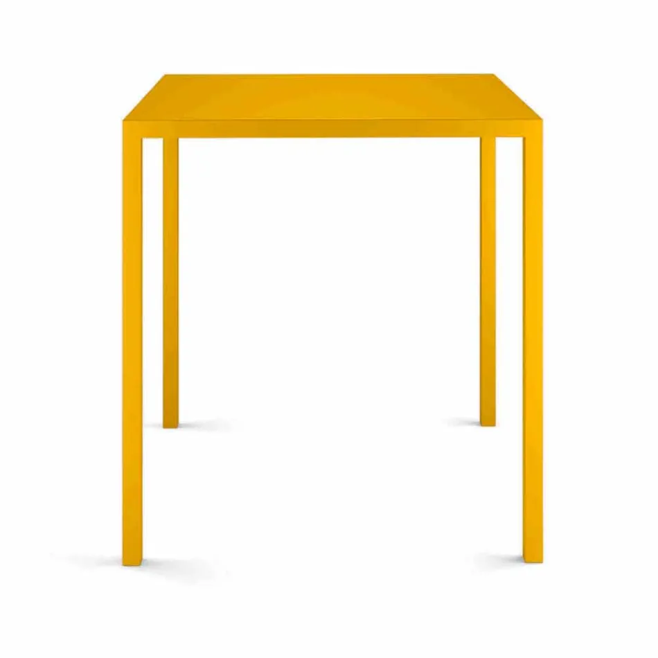 Čtvercový venkovní stůl vyrobený v Itálii - Benedikt Viadurini