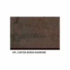 Varaschin Ellisse design venkovní stůl v barevném hliníku Viadurini