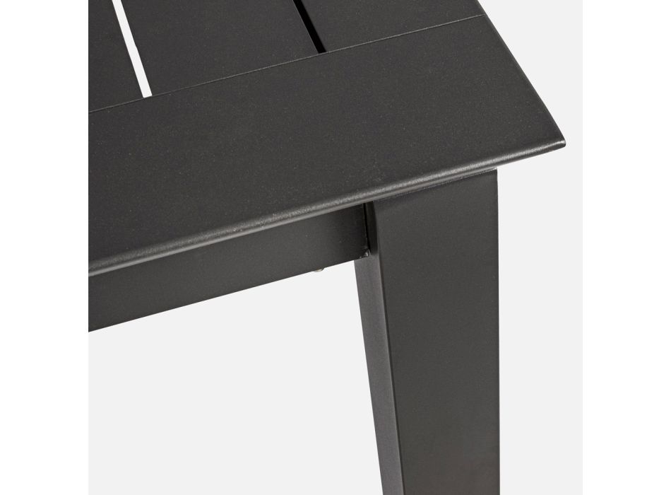 Rozkládací zahradní stůl na 240 cm z hliníku, Homemotion - Pemberton Viadurini