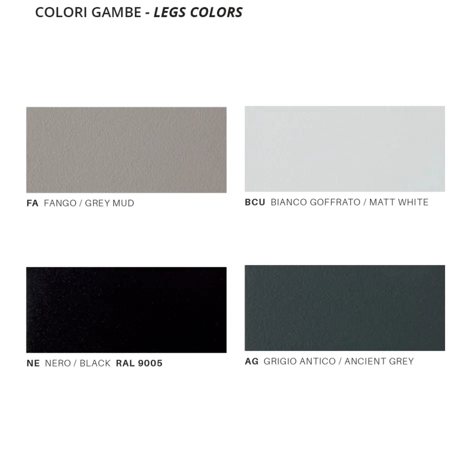 Podnož zahradního stolu z pozinkované oceli s deskou HPL Made in Italy - Brienne Viadurini