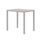 Obdélníkový zahradní stůl z pozinkované oceli Made in Italy - Azul Viadurini