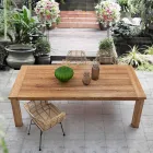 Zahradní stůl v designu Teak Wood, Homemotion 8 míst - Hunter Viadurini