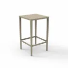 Spritz zahradní stůl Vondom v polypropylenu a sklolaminátu Viadurini