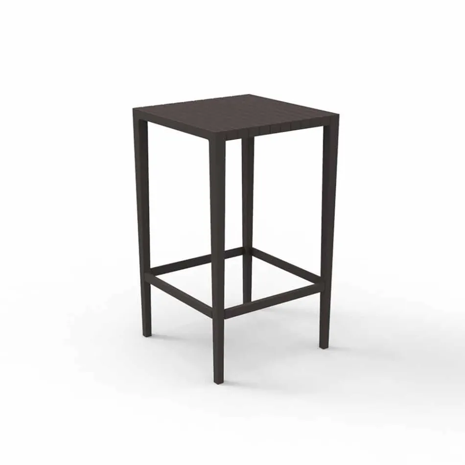 Spritz zahradní stůl Vondom v polypropylenu a sklolaminátu Viadurini