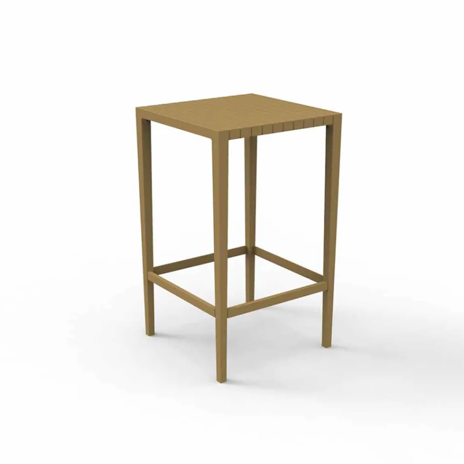 Spritz zahradní stůl Vondom v polypropylenu a sklolaminátu Viadurini