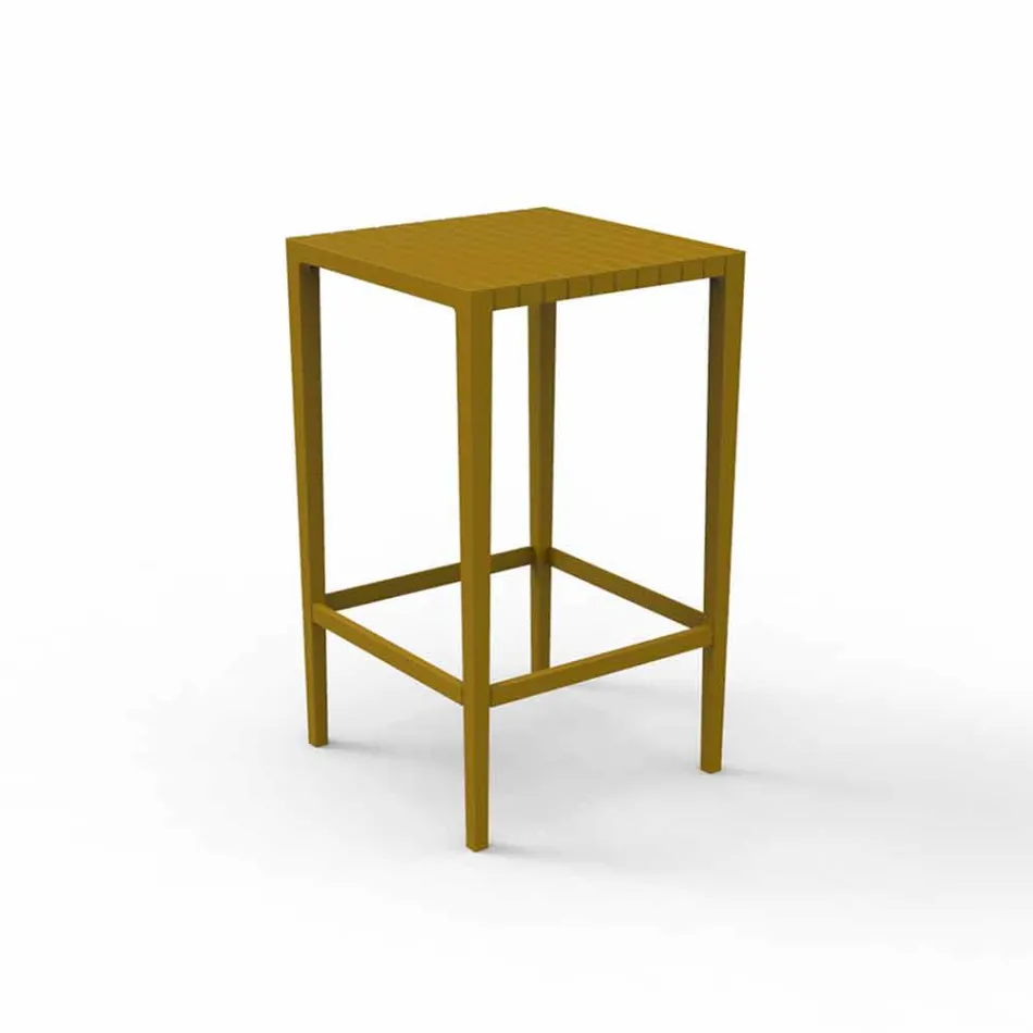 Spritz zahradní stůl Vondom v polypropylenu a sklolaminátu Viadurini