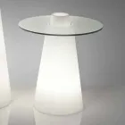 Skleněná polypropylenová skleněná tabulka (H80) vyrobená v Itálii Viadurini