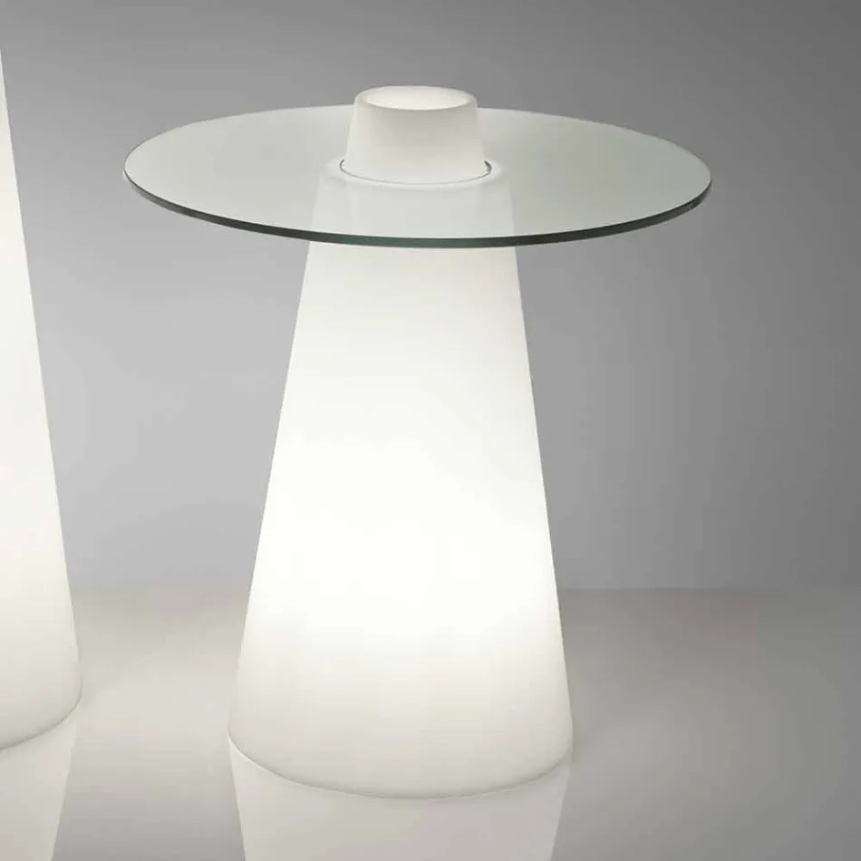 Skleněná polypropylenová skleněná tabulka (H80) vyrobená v Itálii Viadurini