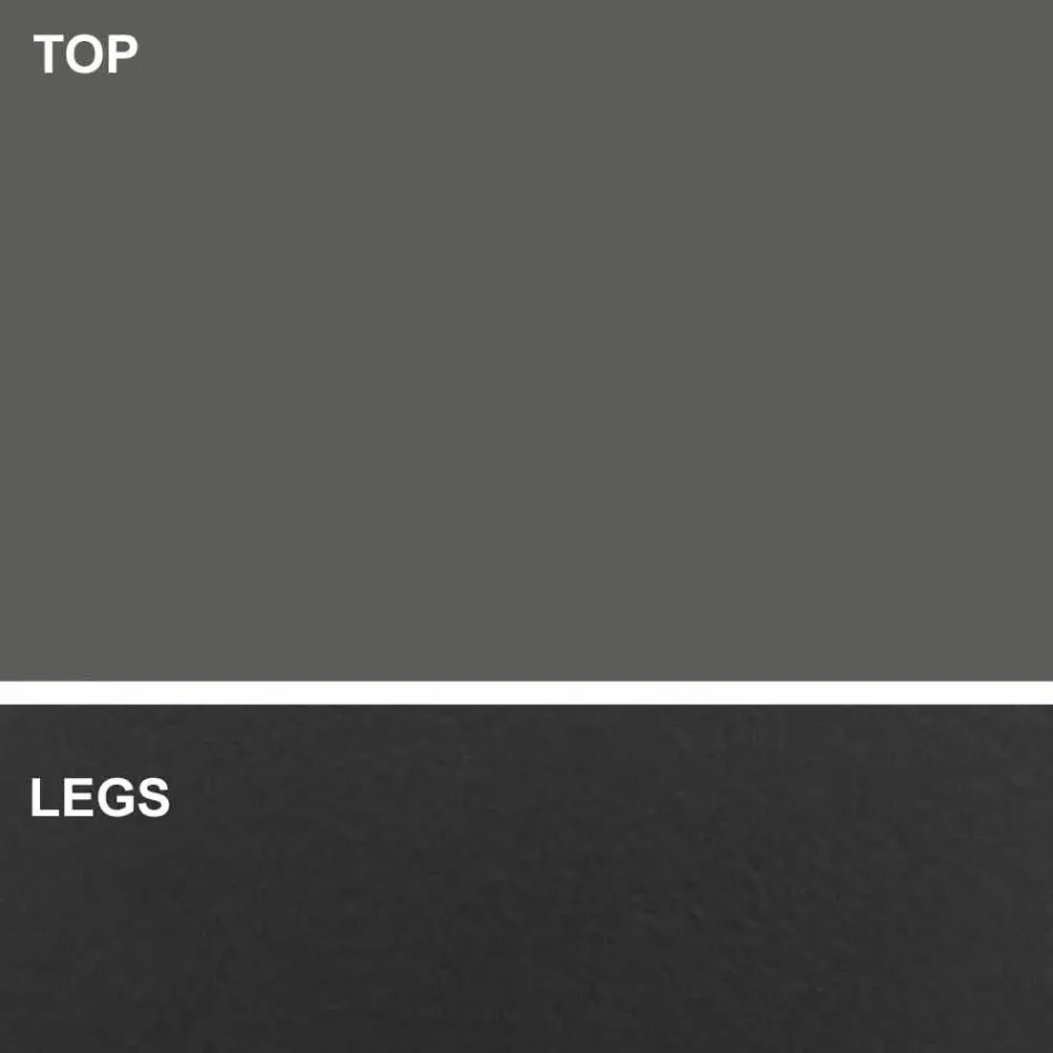 Luxusní Made in Italy Jídelní stůl ve tvaru sudu z Fenix a oceli - Settimmio Viadurini