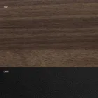 Jídelní stůl ve tvaru sudu z laminátu s efektem dřeva Made in Italy - Cave Viadurini