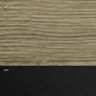 Jídelní stůl ve tvaru sudu z laminátu s efektem dřeva Made in Italy - Cave Viadurini