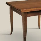 Rozkládací jídelní stůl 240 cm Klasický styl Made in Italy - Helisa Viadurini