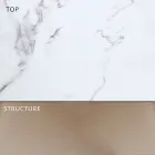 Rozkládací venkovní jídelní stůl 318 cm z hliníku a kameniny - Filomena Viadurini